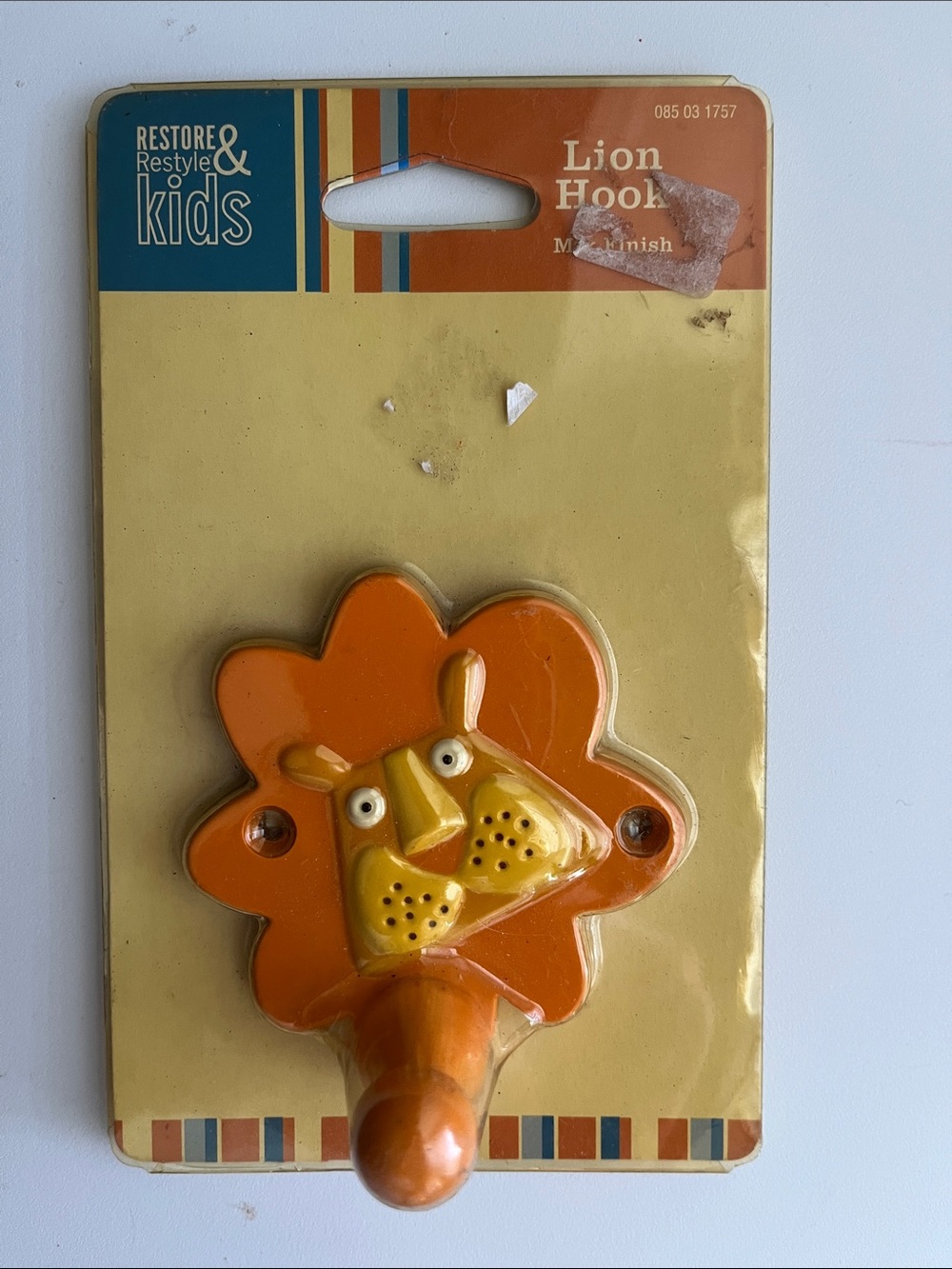 Orange Lion Wall Hook